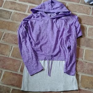 Girls 1 pc hooded outfit
